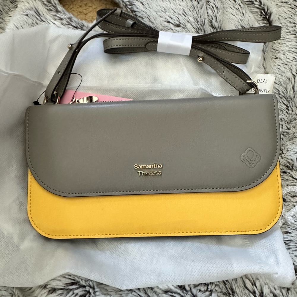 Authentic Samantha Thavasa wallet with strap